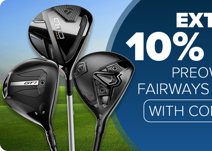 10% off Preowned Fairways & Hybrids w/Code SAVE