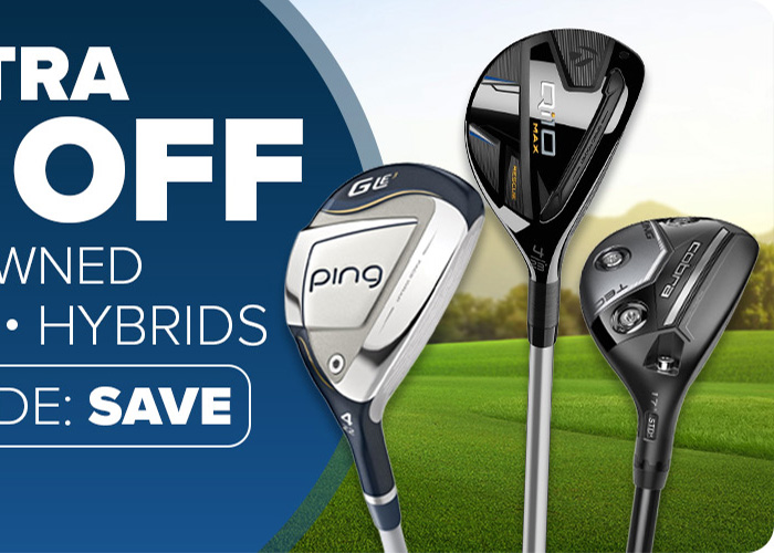 10% off Preowned Fairways & Hybrids w/Code SAVE