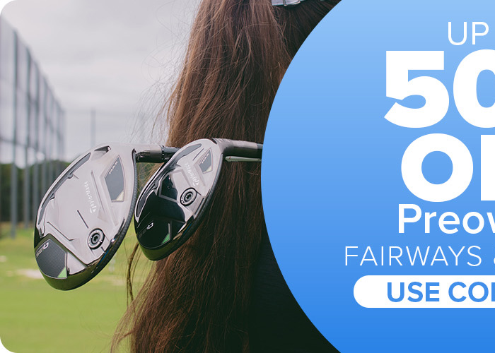 Up to 50% Off Preowned Fairways and Hybrids with Code: SAVE