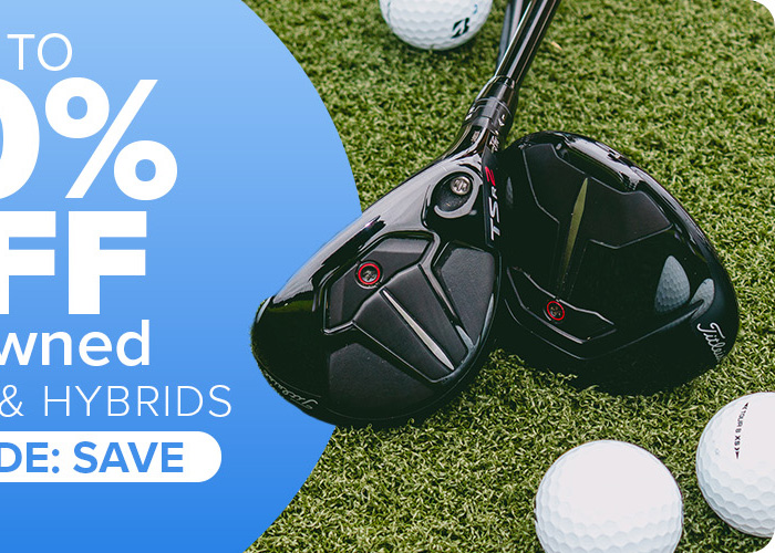 Up to 50% Off Preowned Fairways and Hybrids with Code: SAVE