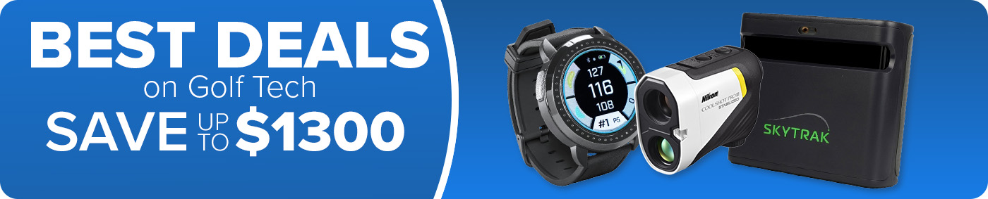 Best Deals on Golf Tech- Save Up to $1300