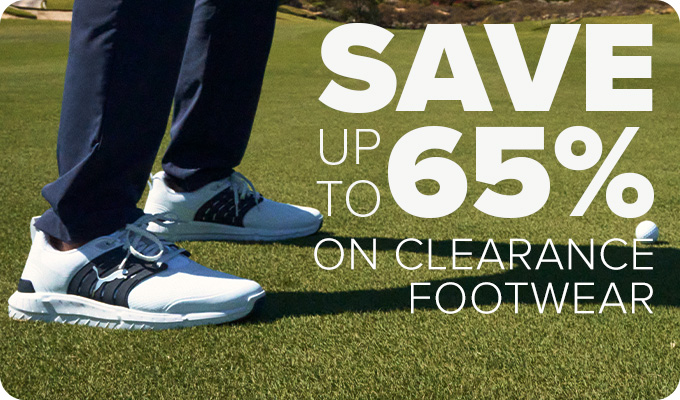 Save up to 65% on Clearance Footwear