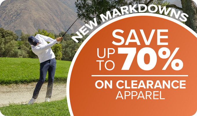 New Markdowns, Save up to 70% on Clearance Apparel