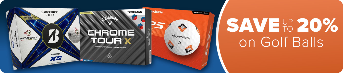 Save up to 20% on Golf Balls