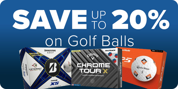 Save up to 20% on Golf Balls