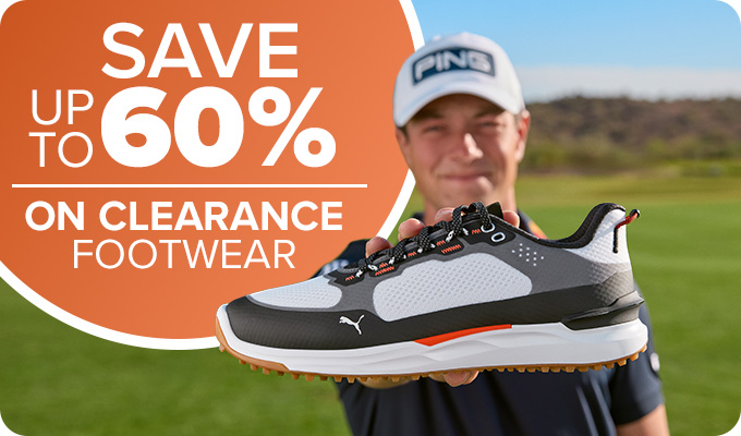 Save up to 60% on Clearance Footwear