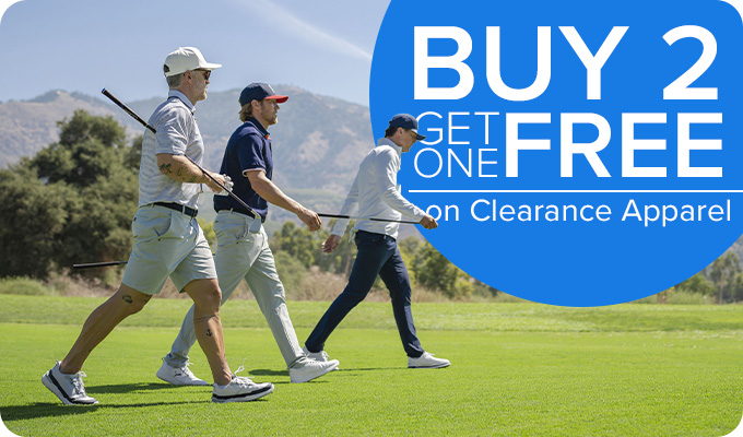 Buy 2 Get 1 Free on Clearance Apparel