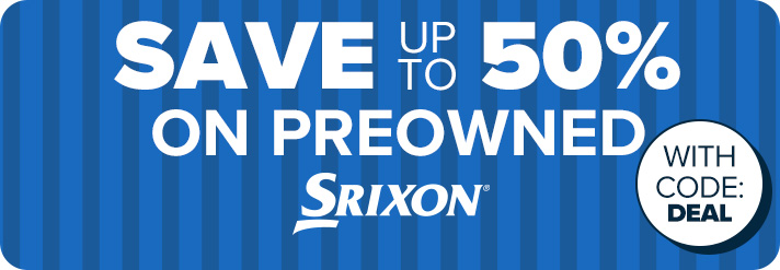 Up to 50% Off Preowned Cleveland, Srixon & XXIO Golf Clubs With Code: DEAL