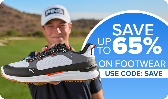 Save up to 65% on Footwear with code: SAVE