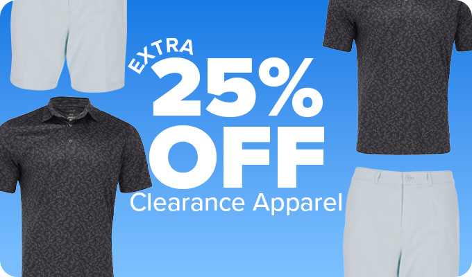 Extra 25% off Clearance Apparel
