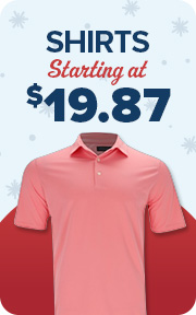 Golf Shirts Starting at $17.87