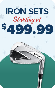 Iron Sets Starting at $399.99