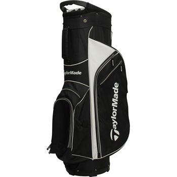 Taylormade 5 0 Cart Golf Bag Black White Closeout At Globalgolf Taylormade 5 0 Cart Golf Bag