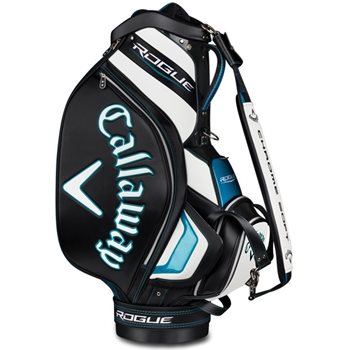 Callaway Rogue Staff Cart Golf Bag Black White At Globalgolf Callaway Rogue Staff Cart Golf Bag
