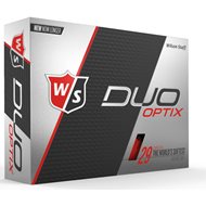 Wilson Staff DUO Soft Optix red Golf Balls