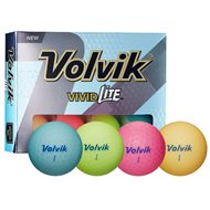 Volvik vivid lite multicolor golf balls