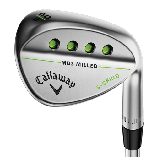 Used Callaway MD3 Milled Chrome S Grind Wedge Sand Wedge Used Golf Club
