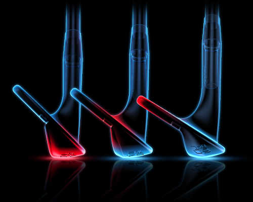 Toe View of 3 Wedges