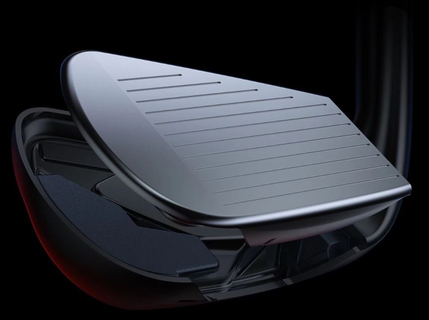 Face of iron lifted off the club