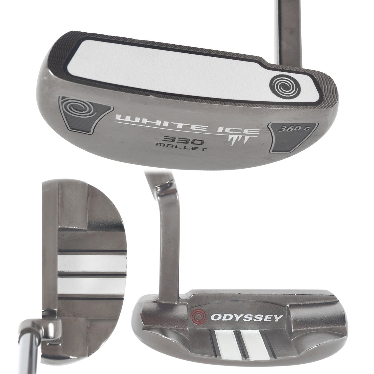 Odyssey White Ice 330 Mallet Putter Standard Used Golf Club at