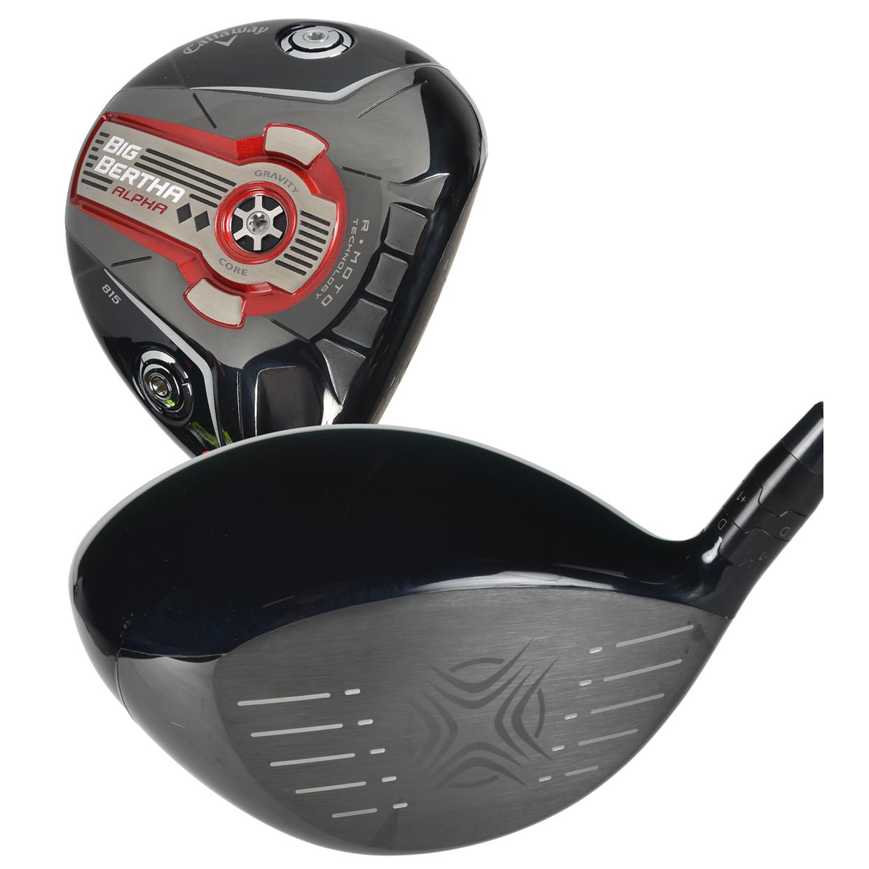 Callaway Big Bertha Alpha 815 Double Black Diamond Driver Used Golf
