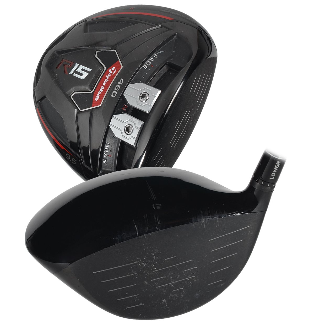 TaylorMade R15 Black Driver 10.5 Degree Used Golf Club at GlobalGolf.ca